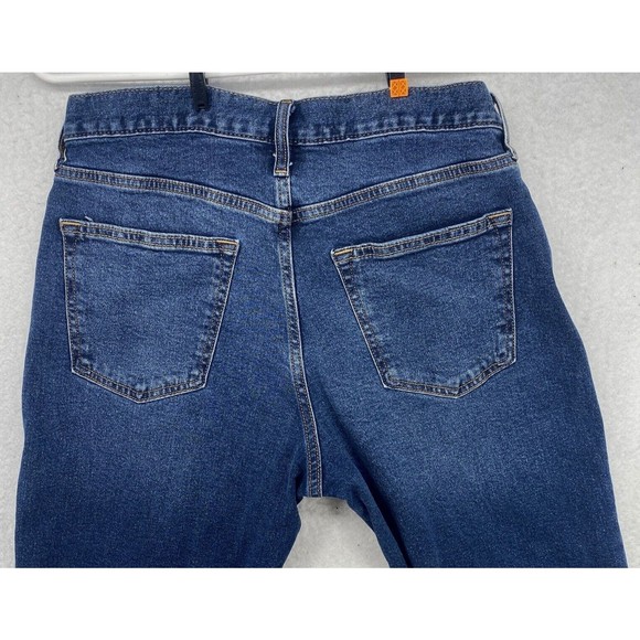 Old Navy Jeans Mens Size 32x32 Blue Denim Classic Straight Built In Flex Pants - Picture 9 of 10